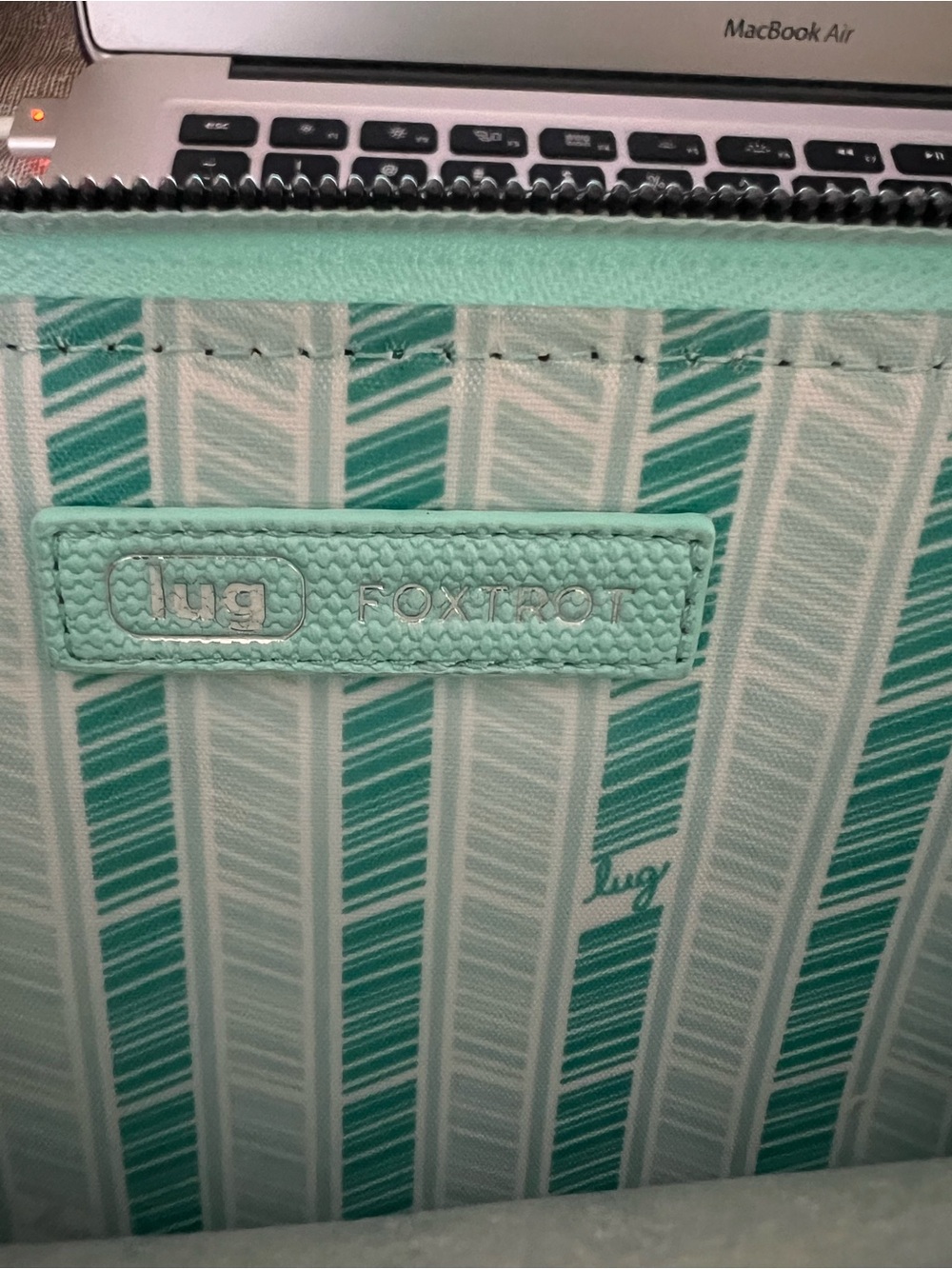 Lug Foxtrot Matte Luxe Aquamarine Blue NWT - Picture 3 of 5